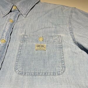 Men’s POLO Denim Button Up Shirt